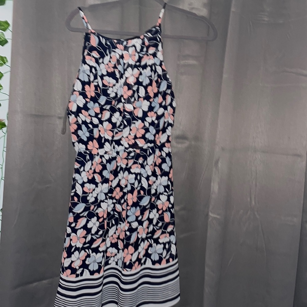 formal floral juniors dress